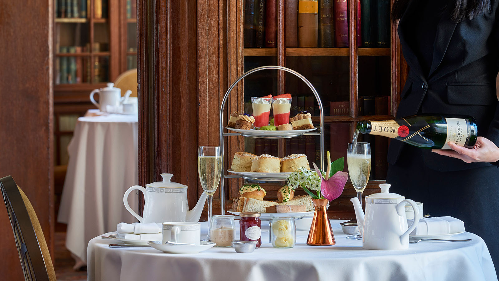 Champagne Afternoon Tea at The Library